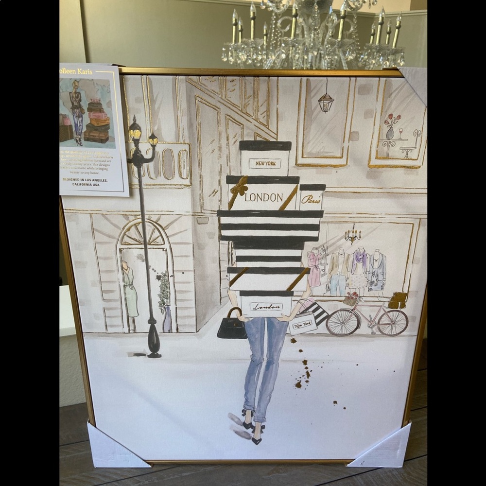 CKD Colleen Karis Designs print on canvas
